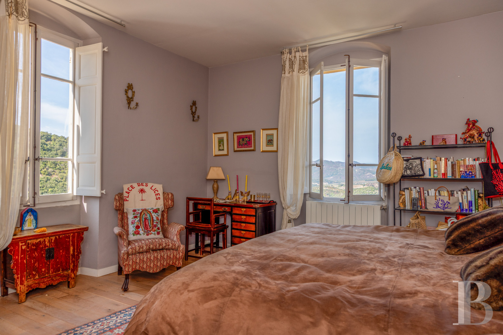 En Haute-Corse,  une villa du 19e siècle élevée en belvédère au cœur du village d’Oletta - photo  n°25